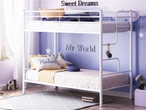 Двухъярусная кровать Севилья-4 белый в Оханске - ohansk.magazinmebel.ru | фото