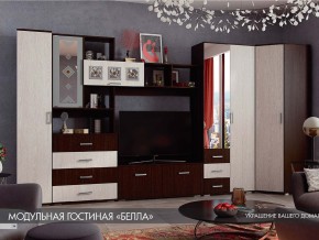 Гостиная Белла венге с угловым шкафом в Оханске - ohansk.magazinmebel.ru | фото