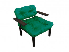 Кресло Дачное зелёная подушка в Оханске - ohansk.magazinmebel.ru | фото