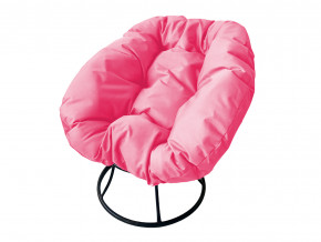 Кресло Пончик без ротанга розовая подушка в Оханске - ohansk.magazinmebel.ru | фото
