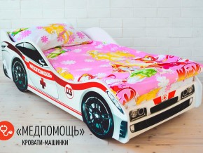 Кровать детская машина Медпомощь в Оханске - ohansk.magazinmebel.ru | фото