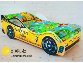 Кровать детская машина Такси в Оханске - ohansk.magazinmebel.ru | фото