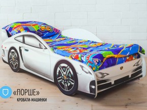 Кровать детская машинка Порше в Оханске - ohansk.magazinmebel.ru | фото