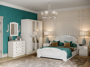 Спальня Александрина белая глянцевая в Оханске - ohansk.magazinmebel.ru | фото