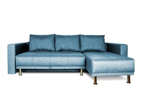 Угловой диван серо-синий с подлокотниками Некст denim в Оханске - ohansk.magazinmebel.ru | фото